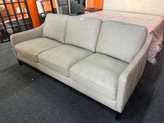 Real leather sofa,$650