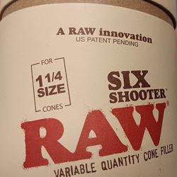 Raw Six Shooter Roll 6 In 1, 1 And 1/4th Sizes