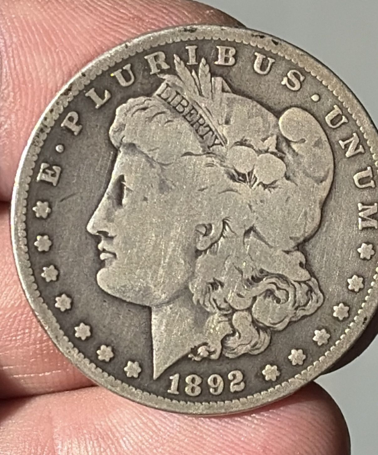 RARE 1892-S MORGAN SILVER DOLLAR! KEY DATE COIN! 90% SILVER!!