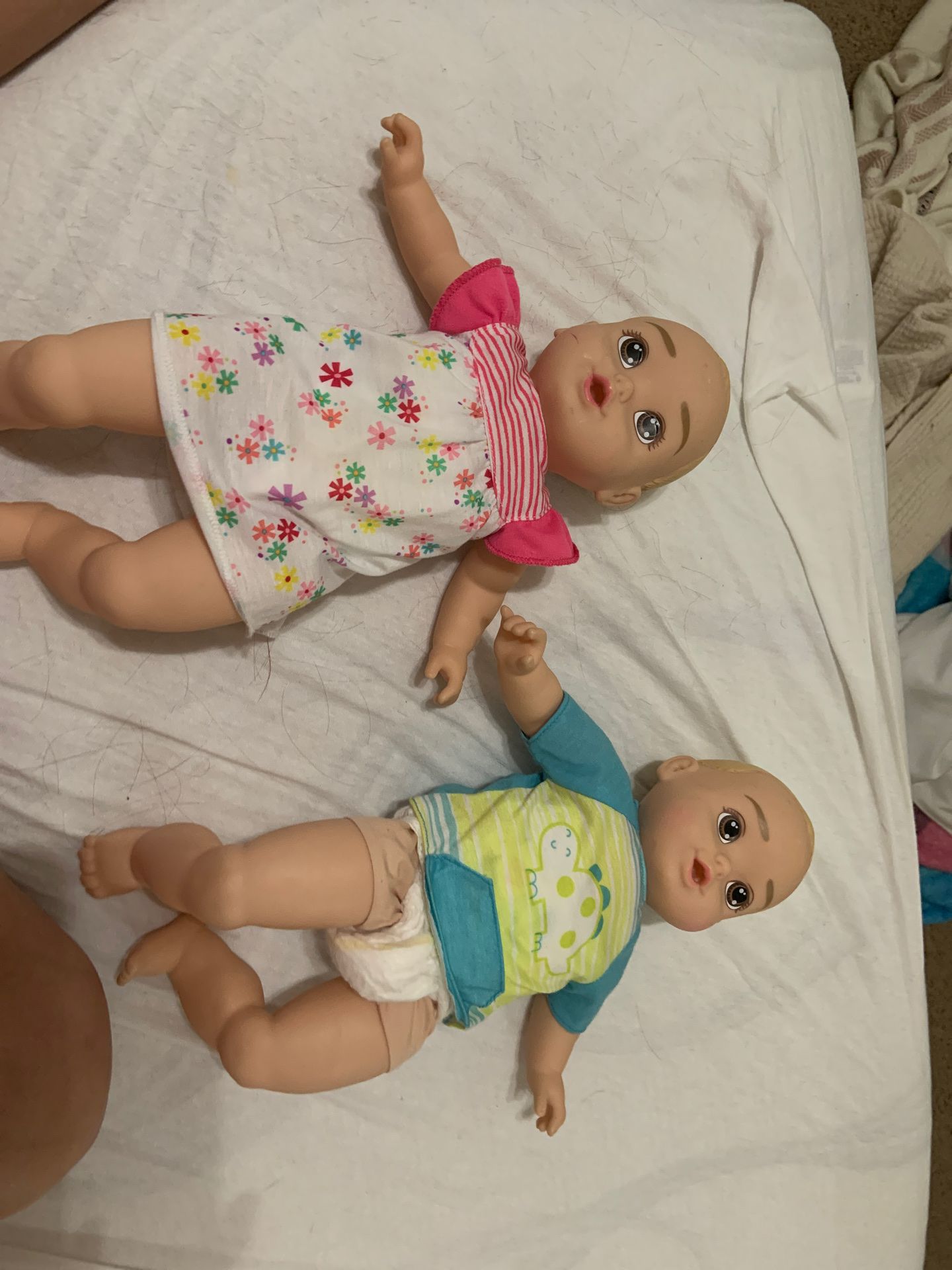 Dolls boy and girl 7 $ for both