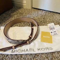 Michael Kors Pink Snake Skin Guitar Purse Strap