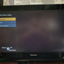 36in Panasonic With Wall Mount