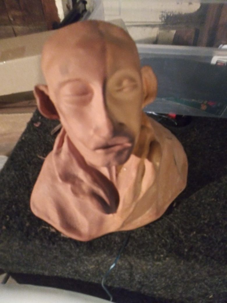 Clay sculpture