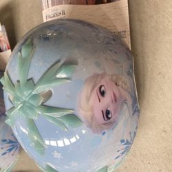 Frozen Elsa And Ana Bike Helmet