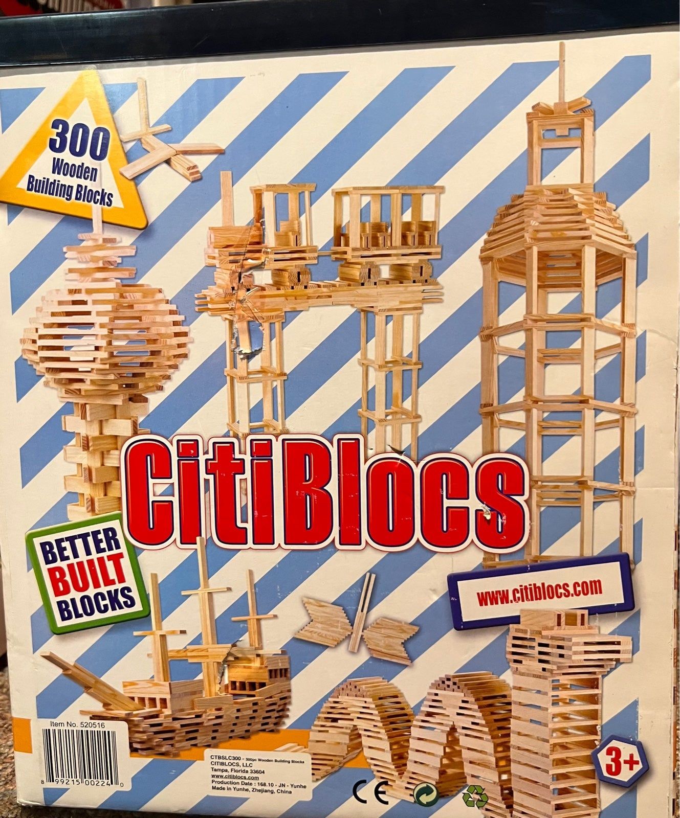 Citiblocs 300 Piece Set Rare