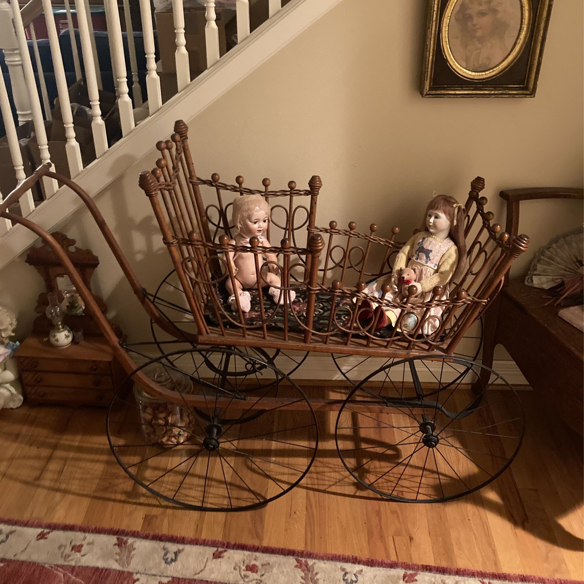 Antique Baby Buggy 1900