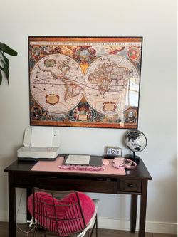Art .com Map design for framing picture for wall