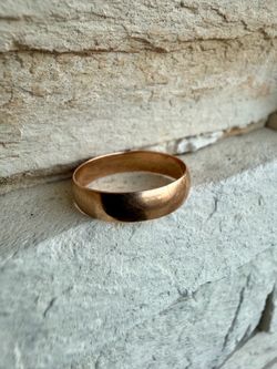 14k Vintage rose gold ring