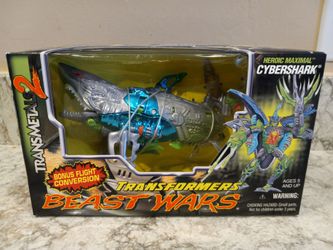 Vintage Cybershark Mega Class Transformers Beast Wars Transmetals 2