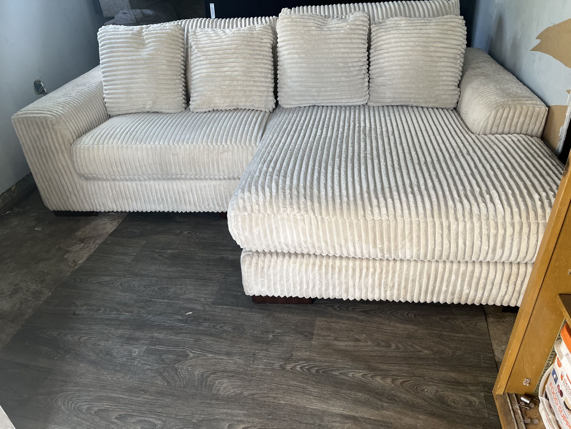 Ashley Furniture Corduroy Sectional Couch