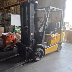 Yale 3 Stage Forklift 5000 lBS Capacity 194 inch Max Height (OBO)