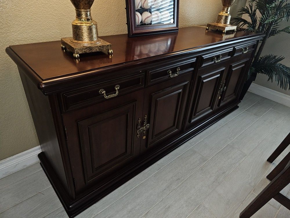 Solid Wood Sideboard