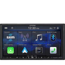 Alpine iLX-407 Shallow Chassis 7-Inch Multimedia Receiver with Apple Carplay and Android Auto