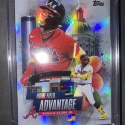 Ronald Acuna Jr. 2025 Topps Home Field Advantage