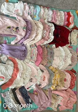 0-3 month baby girl clothes