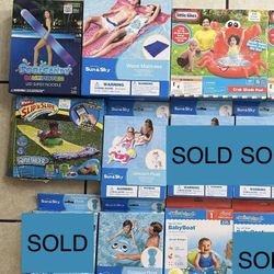 Crab Pool , Pool Noodle, Wave Mattress, Slip N Slide, Pool Floats Perfect For Summer 