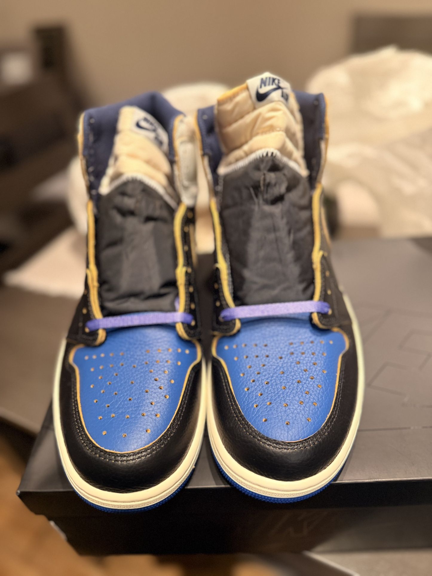 Fragment x Union LA Air Jordan 1 Retro High OG Sport Royal