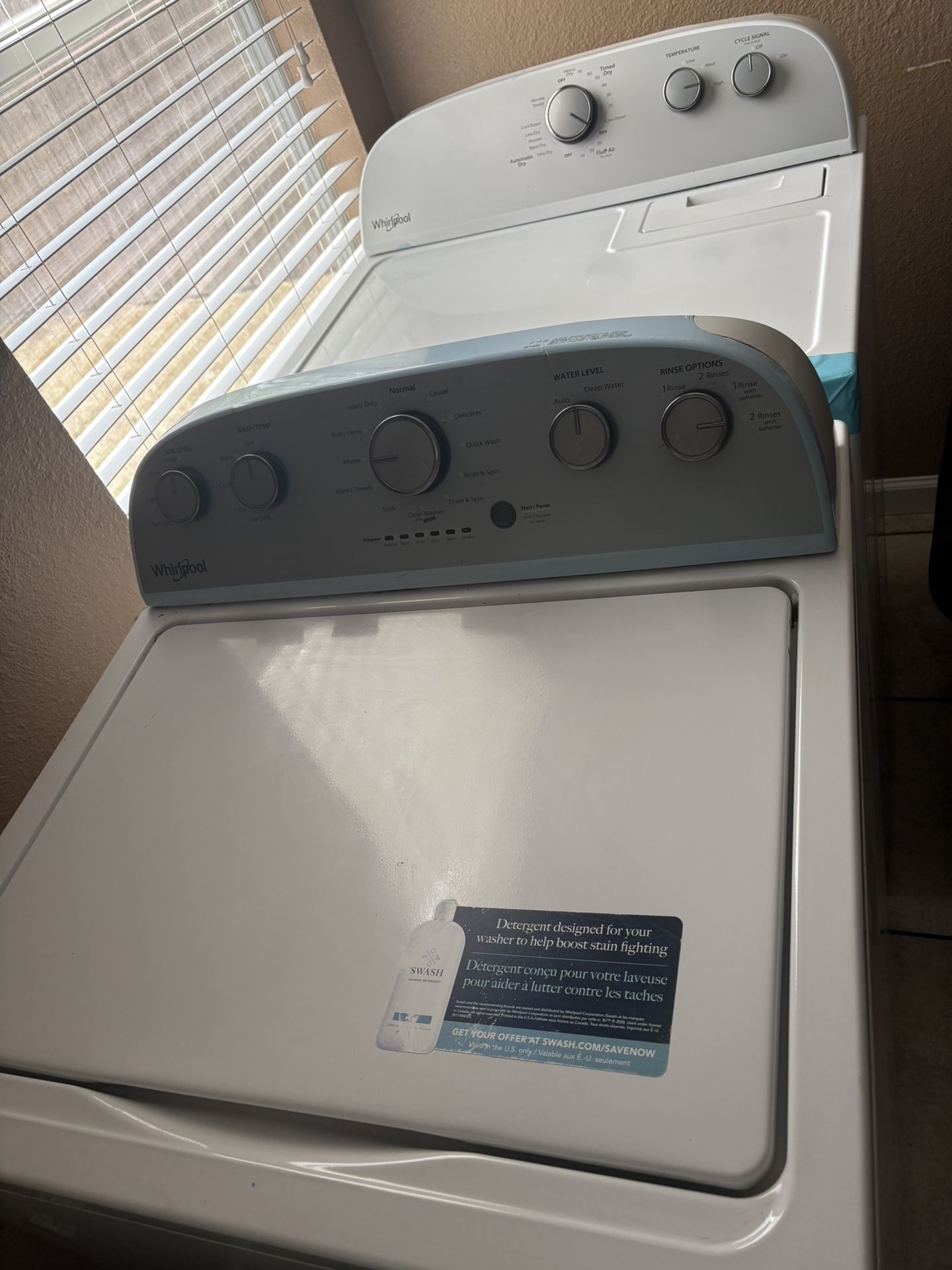 Washer And Dryer - Whirlpool 