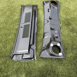 New 02011B OER 1967-68 Mustang Cowl Grill Panel Assembly 2 Piece Set
