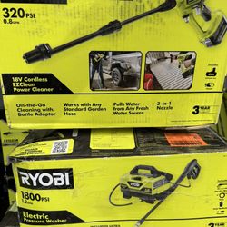 Pressure Washer 1800 Psi 