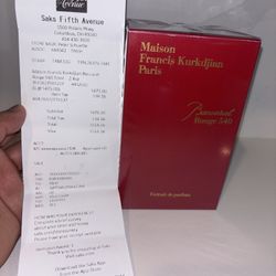 Maison Francis Kurkdjian Baccarat Rouge 540 70ml 2.4oz