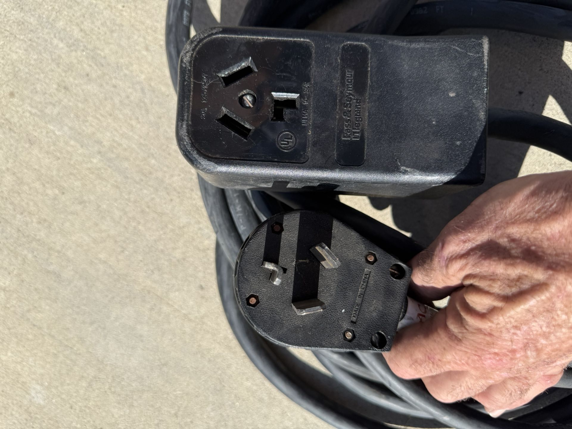 EV Charging Cord. 35ft. 3 or 4 Prong