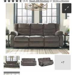 Ashley Tulen Manual Reclining Sofa