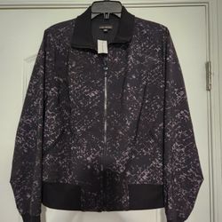 Lane Bryant black and gray size 14 jacket 