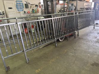W P W  Metal Fence 