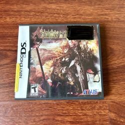 Knights In The Nightmare Nintendo DS