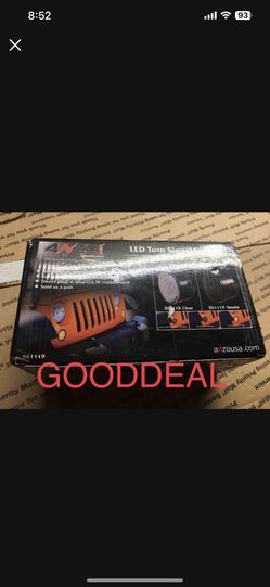 #OT116 2007-2018 Jeep Wrangler Smoked Turn Signal