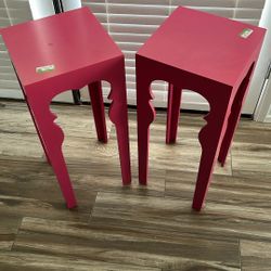 Pink Tables