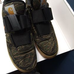 Carhartt Air Force ones size 9