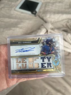 Kyle Schwarber 2020 Triple Threads Auto Memo