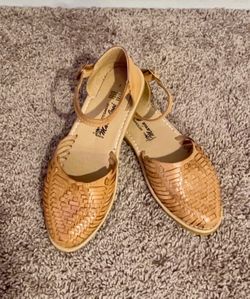 Maria Jose Artesanias Woven Leather Sandals Size 9