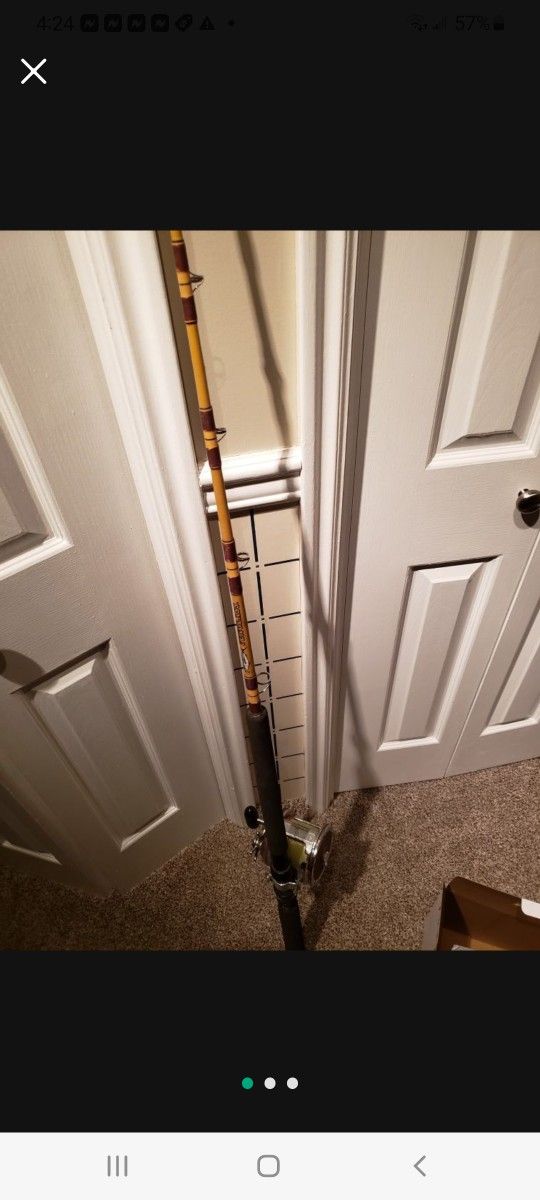 Fenwickfenglass Pacificstik Fishing Rod. Penn 114H Senator Reel