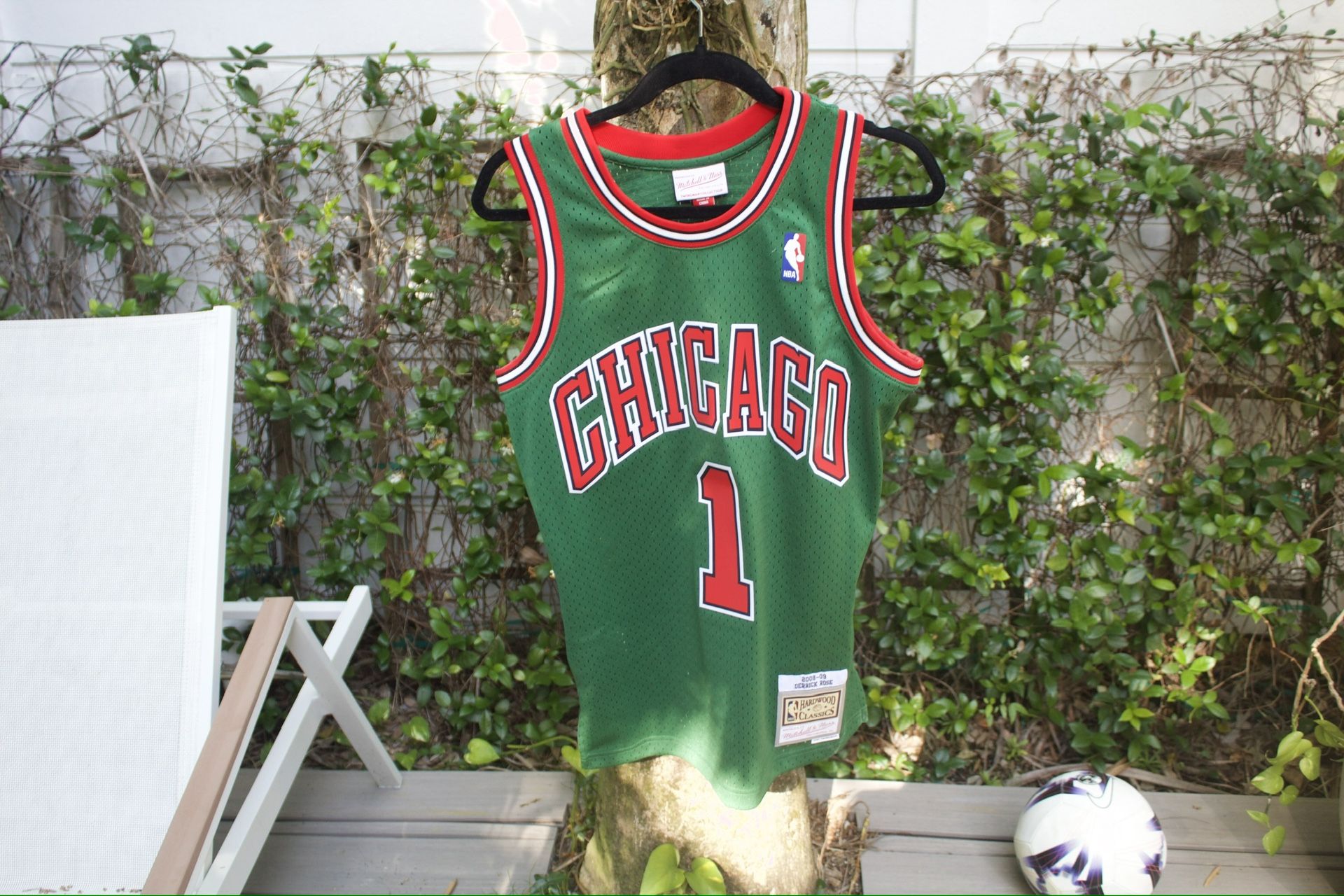 Mitchell Ness Chicago Bulls Derrick Rose #1 Hardwood Classics