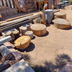Tree Stumps - Stump End Tables - $5 to $20 Each