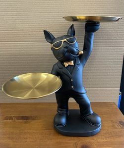 French Bulldog Decorative Figurines / Key Tray