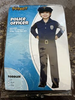 5T-6T Police Officer Costume - Excellent condition 