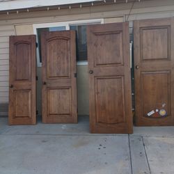 Solid wood door's 3     30x78 , 1 is 24x78
