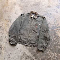 J97 Carhartt Detroit Jacket Mos Green Color