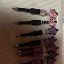 beaded pens 