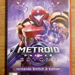 Metroid Prime 4 Beyond Nintendo Switch 2 Edition 