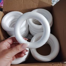 Foam rings for crafts/floral