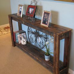 Rustic Farmhouse Coffee , Entryway Tables And More..
