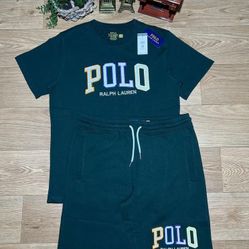 Polo Set Dark Green 3XL