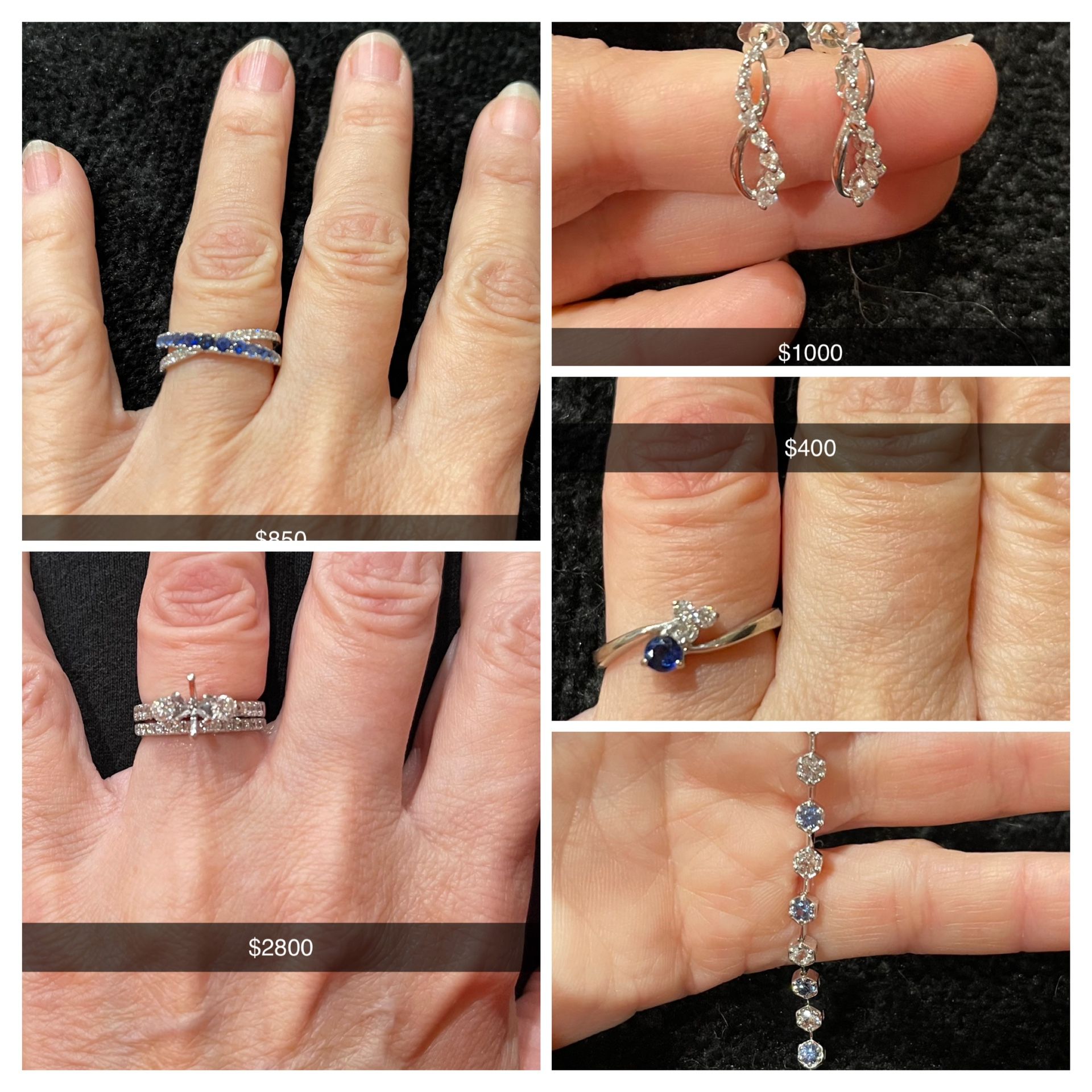 Shane Co Jewelry Rings, Bracelet, Earrings