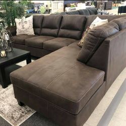 Navi Chestnut RAF Sectional / couch /Living room set
