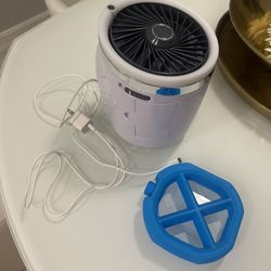 USB Personal Mini Fan + Ice Pack Insert